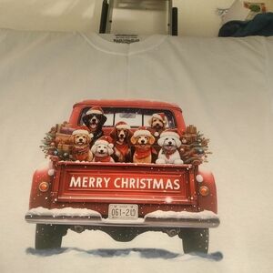 Merry Christmas Red Truck T-Shirt